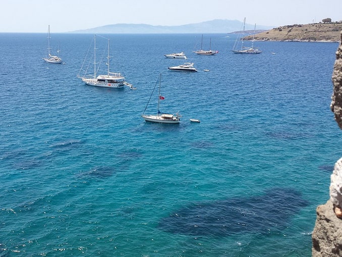 You can swim in Bodrum in early September