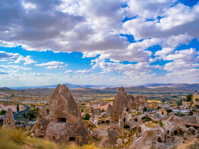 In September Cappadocia especially beautiful!