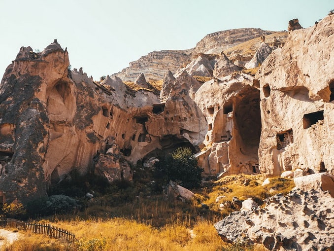 In early November weather in Cappadocia just good