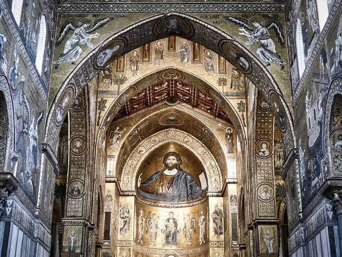Monreale cathedral is one of the main attractions of Sicily