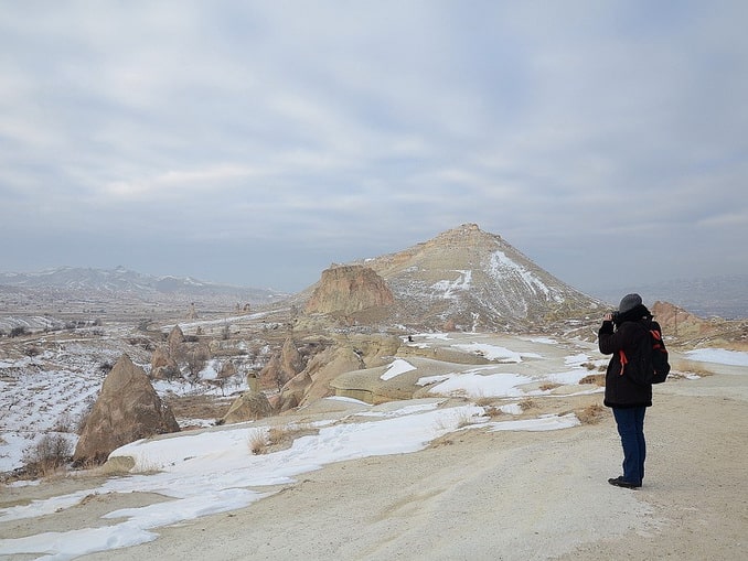 There are a few in the Cappadocia in late December
