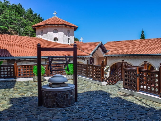 Kykkos Monastery is worth visiting in September in Cyprus