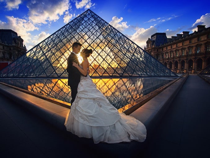 The Louvre is one of the main attractions in Paris