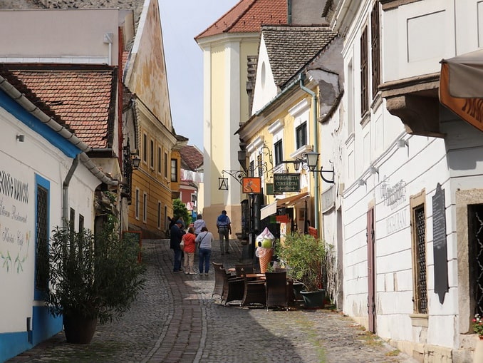 Szentendre is a popular location to visit for tourists 