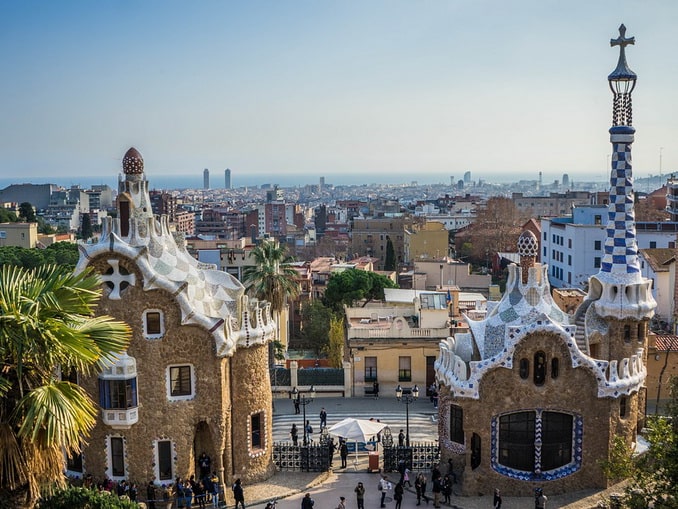 Nothing beats the experience of exploring Parc Güell in Barcelona in March
