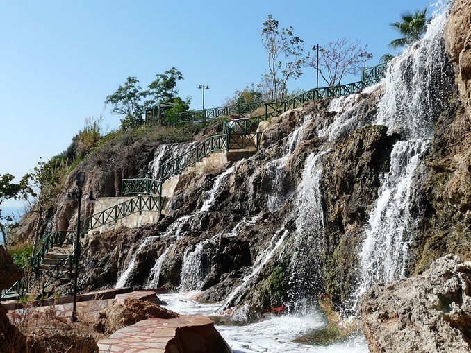 The Upper Düden Waterfall is one of the best holiday destinations in Antalya