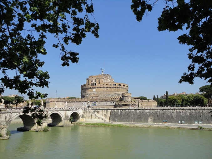 March is worth a visit to the Castel Sant'Angelo in Rome