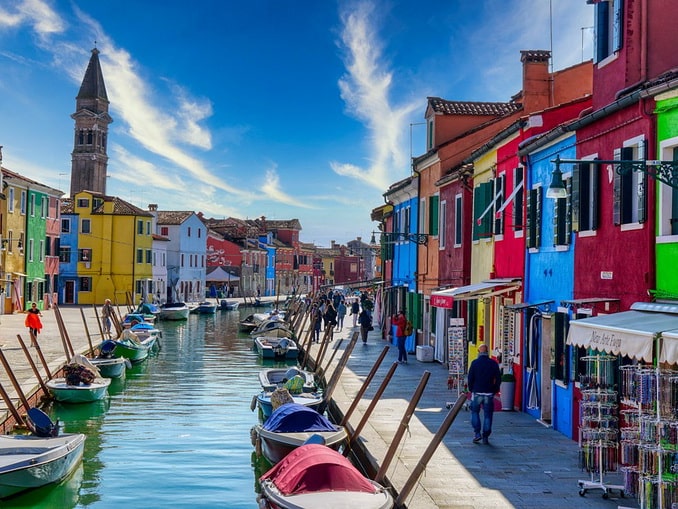 How do I get from Venice to Burano?