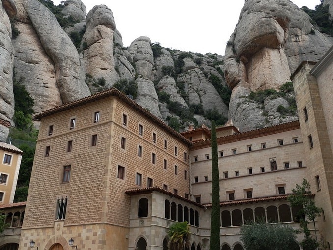 Mount Montserrat with the Benedictine monastery of Santa Maria de Montserrat in Barcelona is considered a must-see attraction