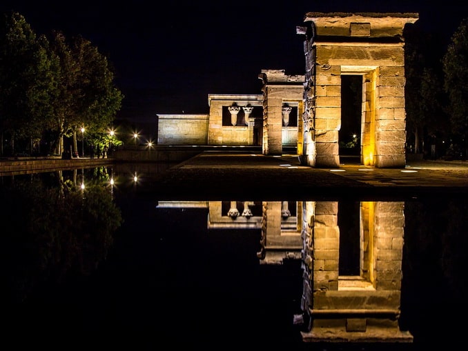 The Temple of Debod in Madrid is free to visit, and well worth it while you're there.