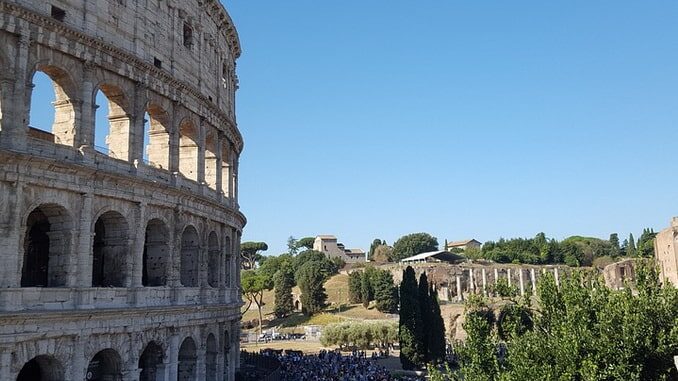 June in Rome is considered the best time for trip