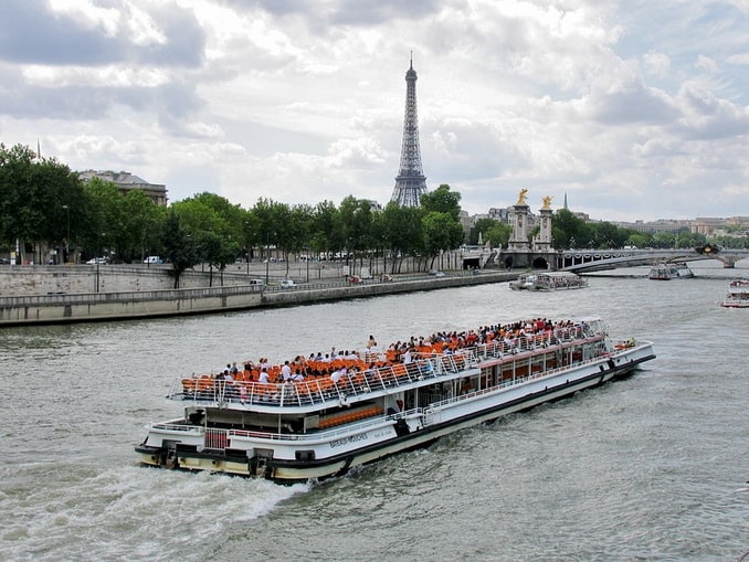 Paris in June is characterized by warm weather