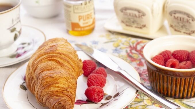 Croissants are one of the most famous French food
