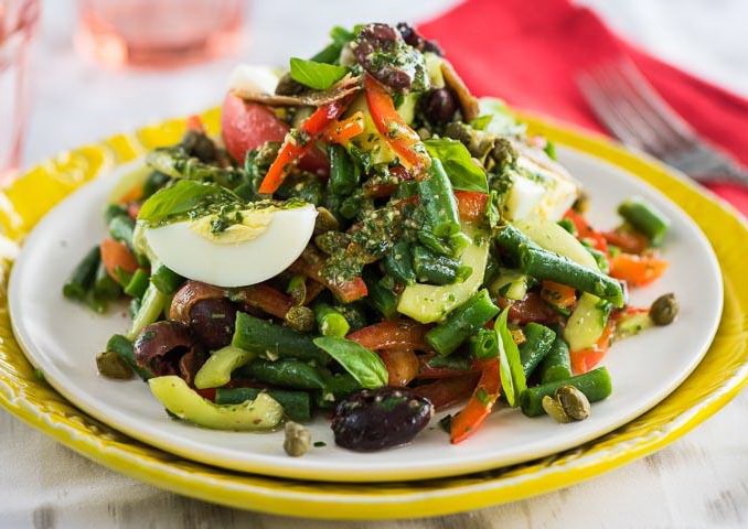 Nicoise salad is one of the best French dishes