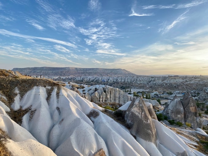 In November weather in Capadocia is clear sometimes