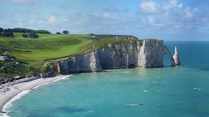 France, Normandy, Etretat There are many great places to visit in Normandy, France.